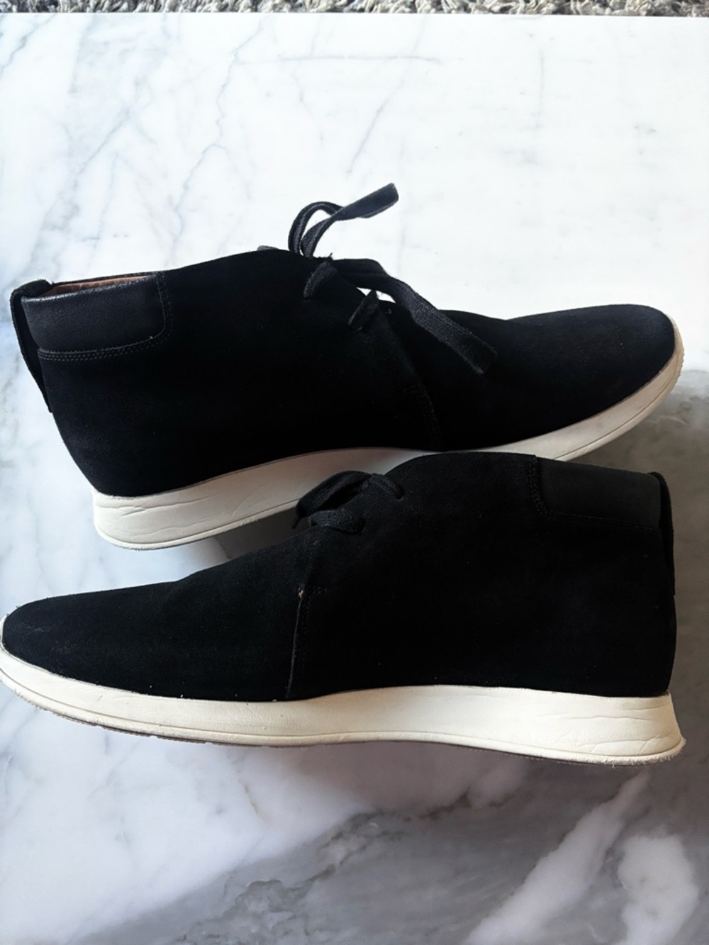 Vince Suede Lace Up Chukka Boots